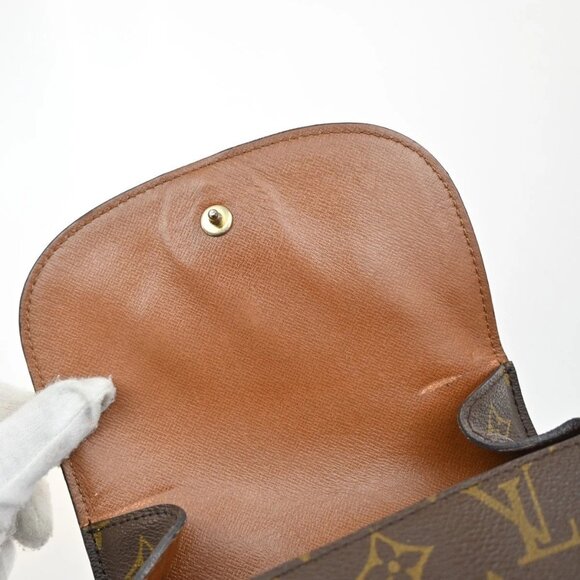 LOUIS VUITTON Mini Saint Cloud Shoulder Bag Monogram Leather BN M51244 35KP298 - Picture 10 of 14